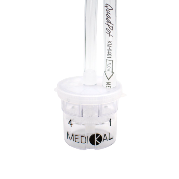 quadpot suction polyp trap